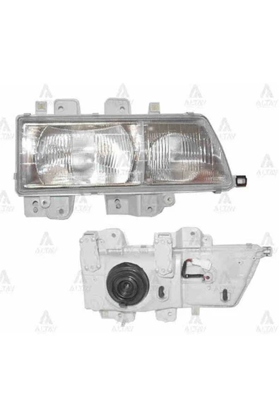 DEPO 2131114RLDE 213-1114r-ld-e Uyumlu Far Ön Sağ Komple Turkuaz ürün görseli 1