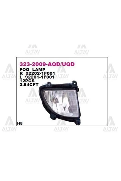 DEPO 3232009LUQD Sis Farı Sportage 05-06 ürün görseli