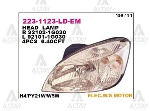 DEPO 2231123RLDEM Ön Far Sağ Rio 05-10 921021g030 ürün görseli 1