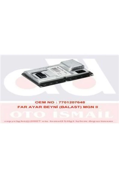 Valeo 043736  FAR BALASTI MEGANE II ürün görseli 1