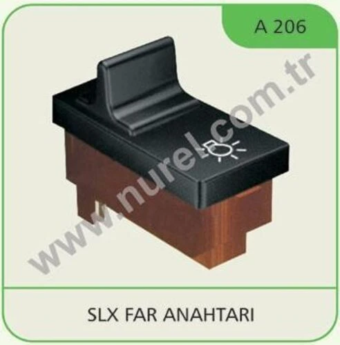 Nurel A206 Far Anahtarı Dogan Kartal Slx 85009539  A 206 - 1