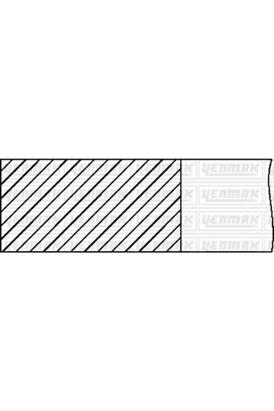 Yenmak 91 Motor Seğman R Megane Coupe Scenic 1.6ı Rl Rn Rt Rxe 79.75 Uyumlu ürün görseli