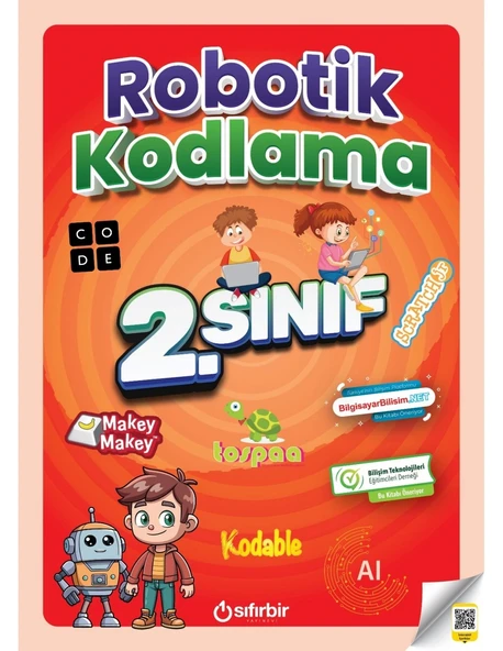 Sıfırbir Yayınları 2.Sınıf Robotik Kodlama Yeni
