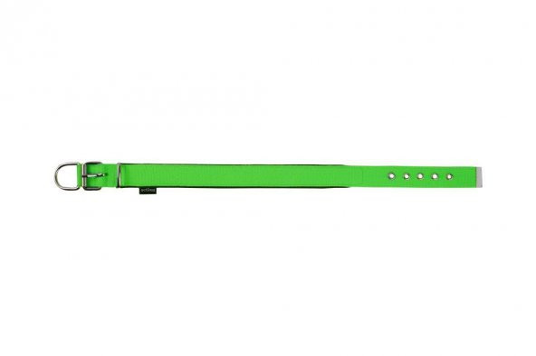 Actirex Neon Yumuşak Doku Köpek Boyun Tasma Green Medium 2.5cmx57cm - 2