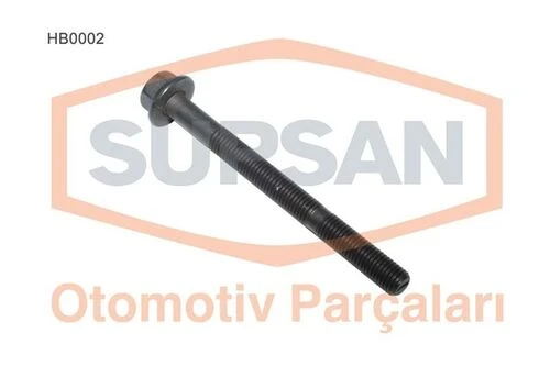Supsan HB0002 Hb0002 Silindir Kapak Saplaması 10 Adet Doblo Palio Albea Panda Punto Palio Van 1.2 8v 1.4 8v Fire 5mm 7696197 ürün görseli 1