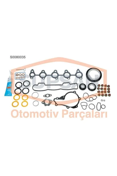 Supsan S0080035 Motor Takım Conta 1.6 Hdı 16v Dv6 1.6 Tdcı Keçelı Silindir Kapaksız ürün görseli