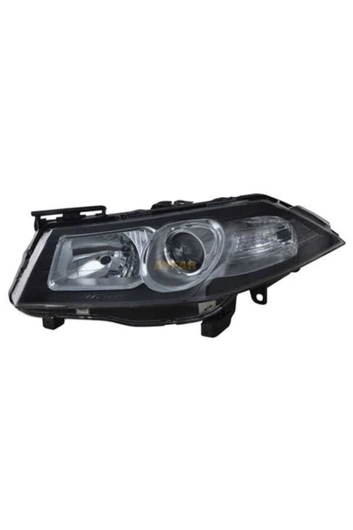 Ayfar 202275  Far Sol - Sinyal Megane Iı 06- Uyumlu Elektrikli Motorlu Siyah H7-h1 - 1