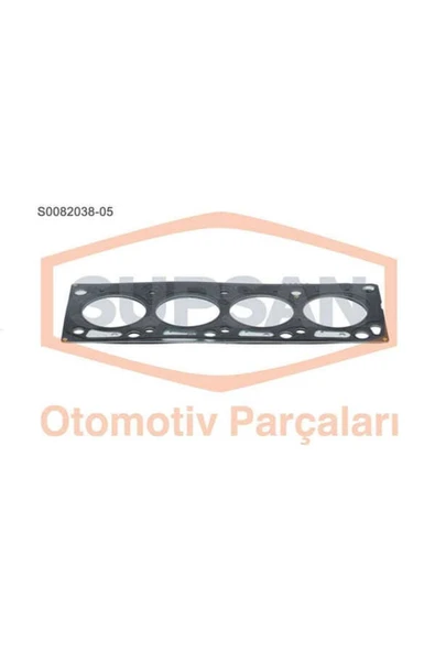 Supsan S0082038 -5 Silindir Kapak Contası 5 Delık Cmax 07- Fiesta 00- Focus 98- Mondeo 07- Transit co ürün görseli 1
