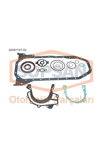 Supsan S0081157 Alt Takım Contası Kecelı Sılındır Kapaklı Transporter 2.4d 5 Sılındır (AAB) ürün görseli 1