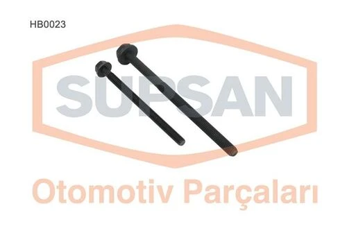 Supsan HB0023 Hb0023 Silindir Kapak Saplaması Set Transit V184 01-07 V347 07-14 Puma 2.4 18 Adet 1102674