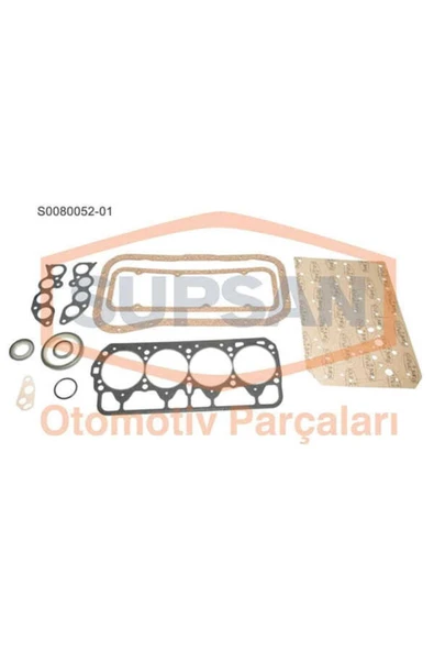 Supsan S0080052 -1 Motor Takım Conta Murat 131 1600 1.6 Keçelı Silindir Kapaklı ürün görseli 1