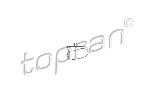 Topran 108867001  Kilit Silindir Kapağı-Delıksız (VW Golf 98-09 Passat 97-05 Polo 02-10 Seat Leon 00-10