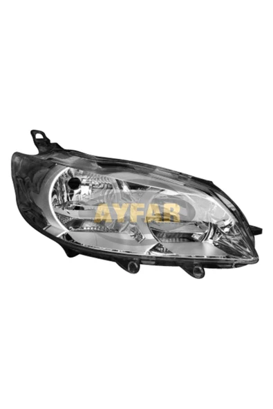 Ayfar 303335 Peugeot 301 Sol Ön Far (MOTORLU) 2012-2017 Arası 9675139080 Gd