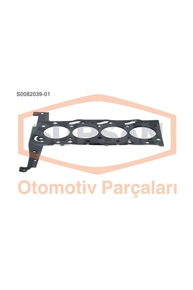 Supsan S0082039 -1 Silindir Kapak Contası Uyumlu 1 Delık Transit V184 2.4L Puma Mls