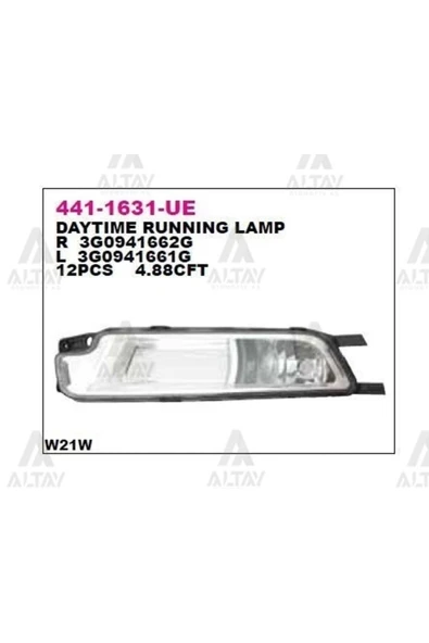 DEPO 4411631LUE Sis Farı Sol Passat 14-