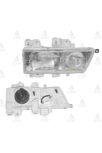 DEPO 2131114LLDE 213-1114l-ld-e Far Ön Sol Komple Turkuaz