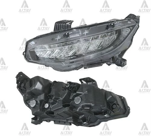 DEPO 1171136LMLDEM2 Far Sol Civic (Fc) 17- Benzin Led : Motor Üzerinde