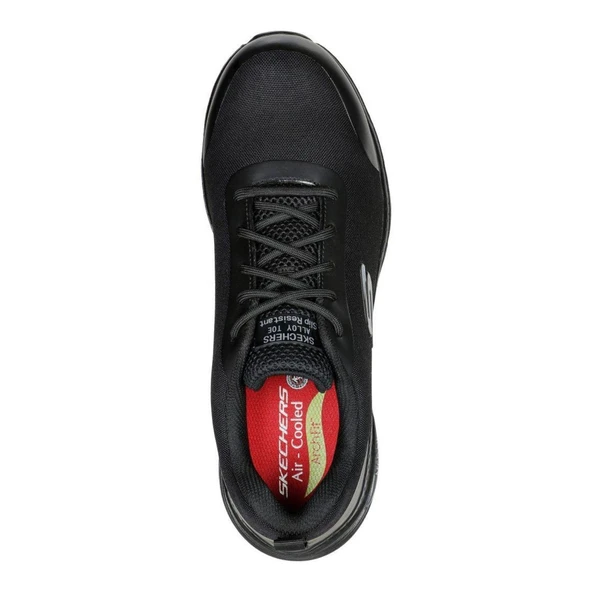 Skechers Arch Fit Ringstap Siyah Çelik Burunlu S3 SRC ESD İş Ayakkabısı - 3