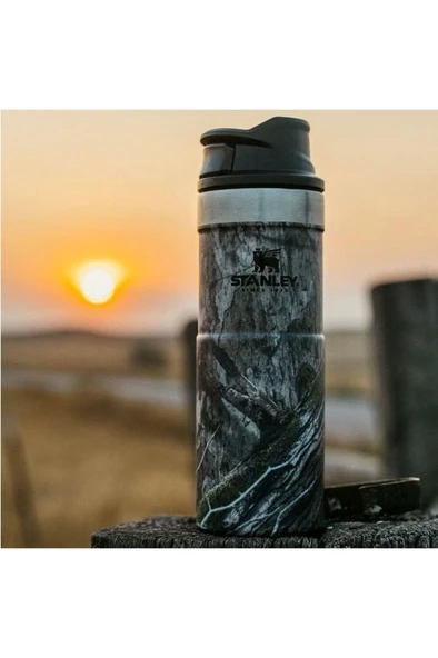 Stanley Klasik Trigger-action Termos Bardak 0.47 Lt 0,47 Lt - Mossy Oak - 6