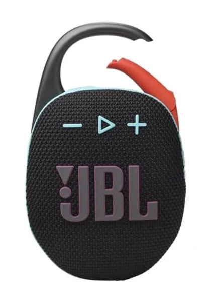 JBL Clip 5 Bluetooth Siyah Turuncu Hoparlör IP67 ürün görseli
