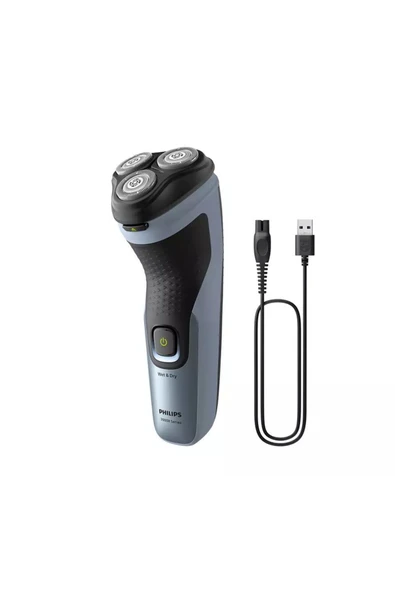 Philips X3063/00 Shaver 3000x Series Islak Ve Kuru Tıraş Makinesi - Resim 3
