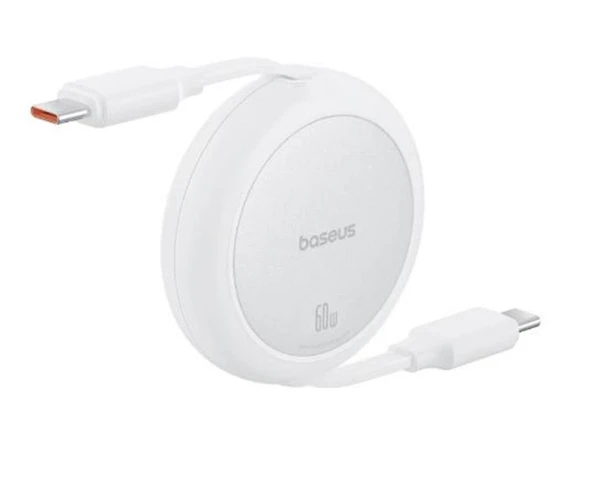Baseus P10364500211-01 60W 1m Free2 Draw C-C Beyaz Kablo ürün görseli