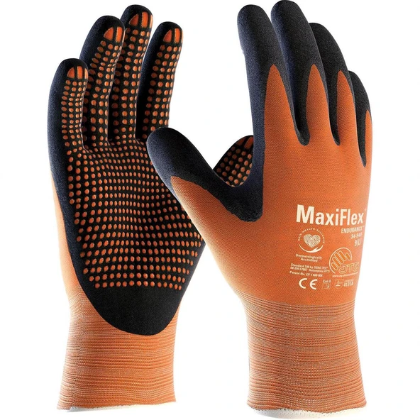 ATG MaxiFlex® Endurance™ 34-848 Dotlu Mekanik İş Eldiveni ürün görseli