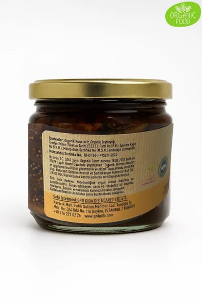 Anadolu'nun Altın Değerindeki Mirası: GRD Organik Zeytinyağlı Kuru İncir - 2