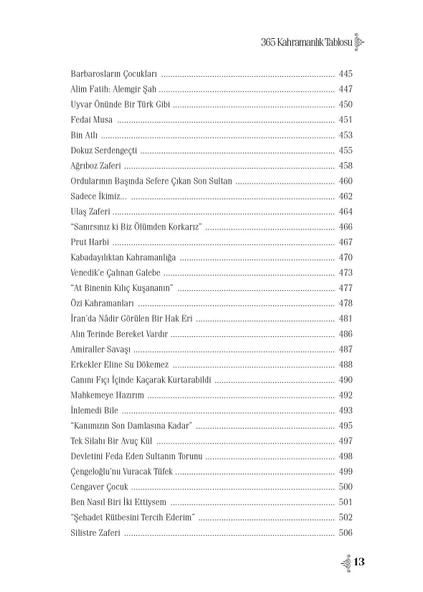 365 Kahramanlık Tablosu - Sinan Özgenç - 10