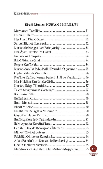 Alemlere Rahmet Hz. Muhammed - Ebedi Mucize Kur'an-ı Kerim - Osman Nuri Topbaş - 4