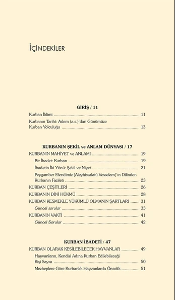 Kurban İbadeti - Dr. Recep Özdirek - 2