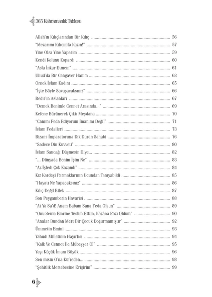 365 Kahramanlık Tablosu - Sinan Özgenç - 3