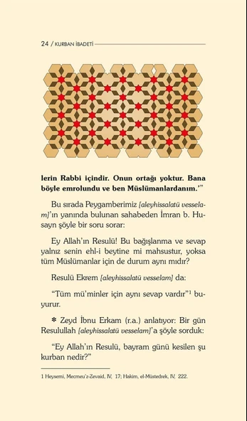 Kurban İbadeti - Dr. Recep Özdirek - 10