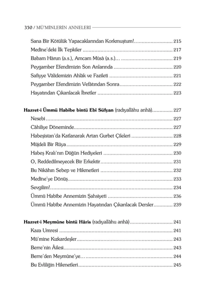 Müminlerin Anneleri - Halime Demireşik - 7