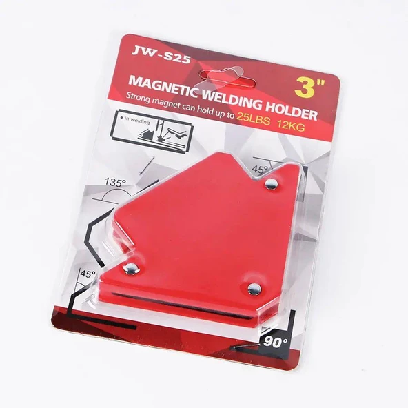 25LBS 12 KG Destekli Manyetik Kaynak Lehinleme Gönye Tutucu