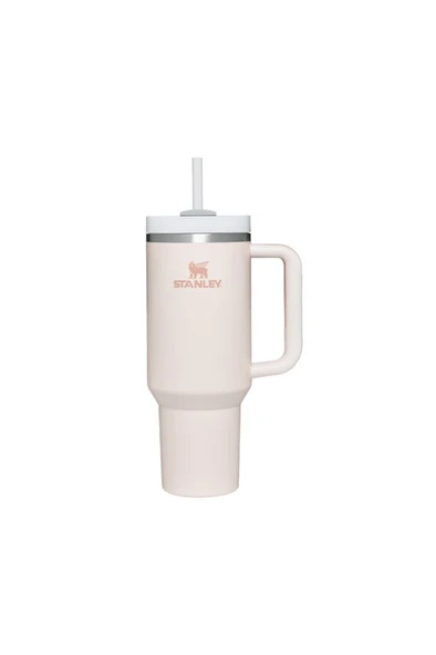 Stanley Quencher Pipetli Termos 1,2 L Açık Pembe