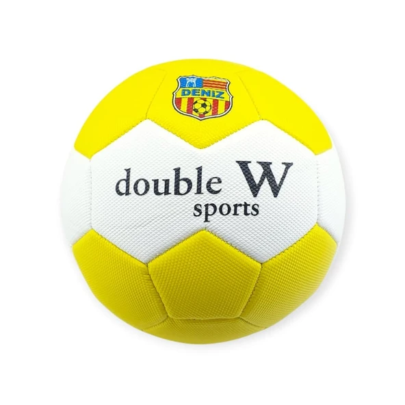 Futbol Topu Dikişli 420 gr No:5 - FB-660-SARI