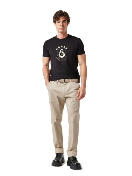 Galatasaray Lisanslı 5 Yıldız Siyah Şampiyonluk T-Shirt - 3