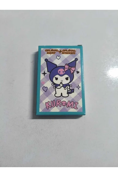 BİLİŞİM BURADA KUROMİ 1 MİNİ KUTU 6 KART 2 STİCKER