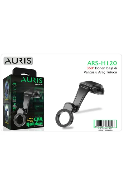 ARS-H120 360° Dönen Başlıklı Vantuzlu Araç Telefon Tutucu