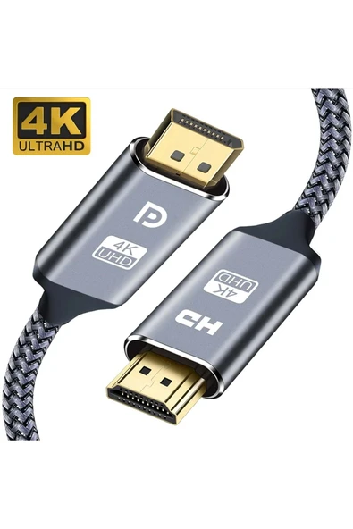 BİLİŞİM BURADA ZR842 4K DP TO HDMI KABLO 1,8 M