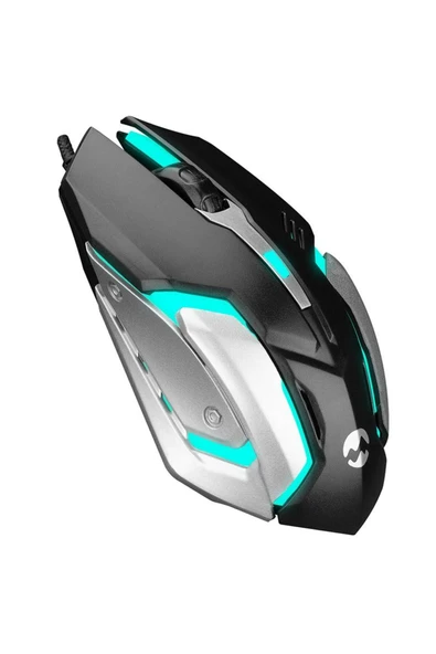 BİLİŞİM BURADA SM-G72 USB SİYAH IŞIKLI GAMING MOUSE