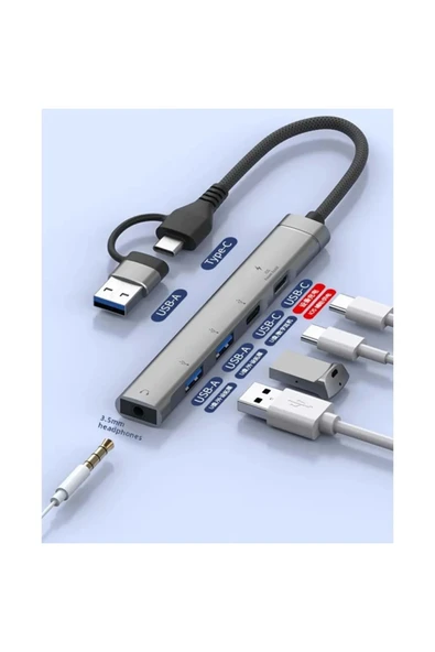 ZR817 USB TYPE-C 2 PD 2 USB AUX