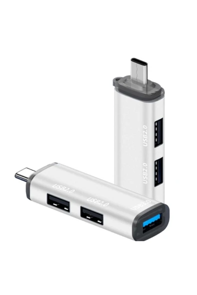 BİLİŞİM BURADA ZR 471 ADS302/C TYPE-C USB HUB