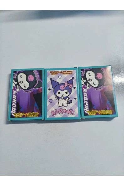 BİLİŞİM BURADA KUROMİ 3 MİNİ KUTU 18 KART+6 STİCKER