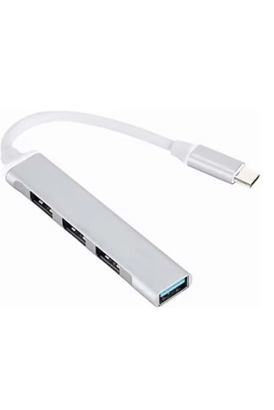 BİLİŞİM BURADA C809 TYPE-C 4LÜ USB HUB
