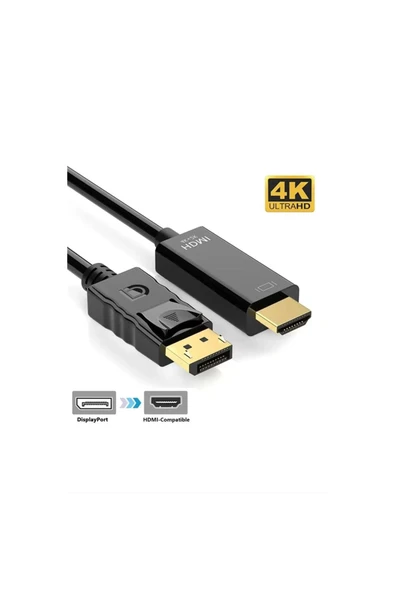 BİLİŞİM BURADA ZR798 DP TO HDMI KABLO 1.8 M