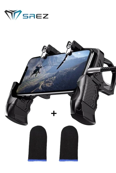 K21 Pubg Oyun Konsolu Gamepad + Parmak Eldiven