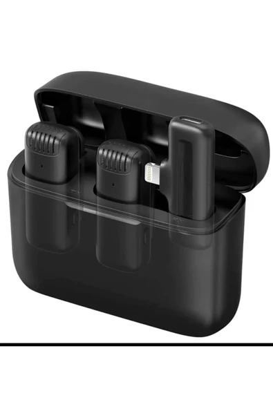 Bilişim Burada SK690 Kablosuz Yaka Mikrofonu Type-C Şarj Giriş 2 Adet - 2