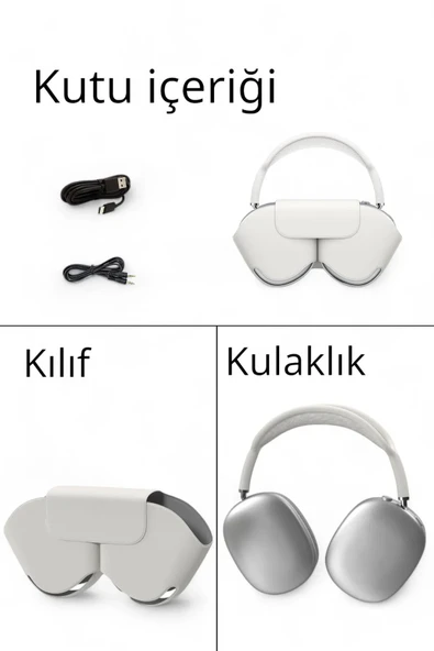 ARS-Airmax Çantalı Kablosuz Kulaküstü Bluetooth Kulaklık - 2